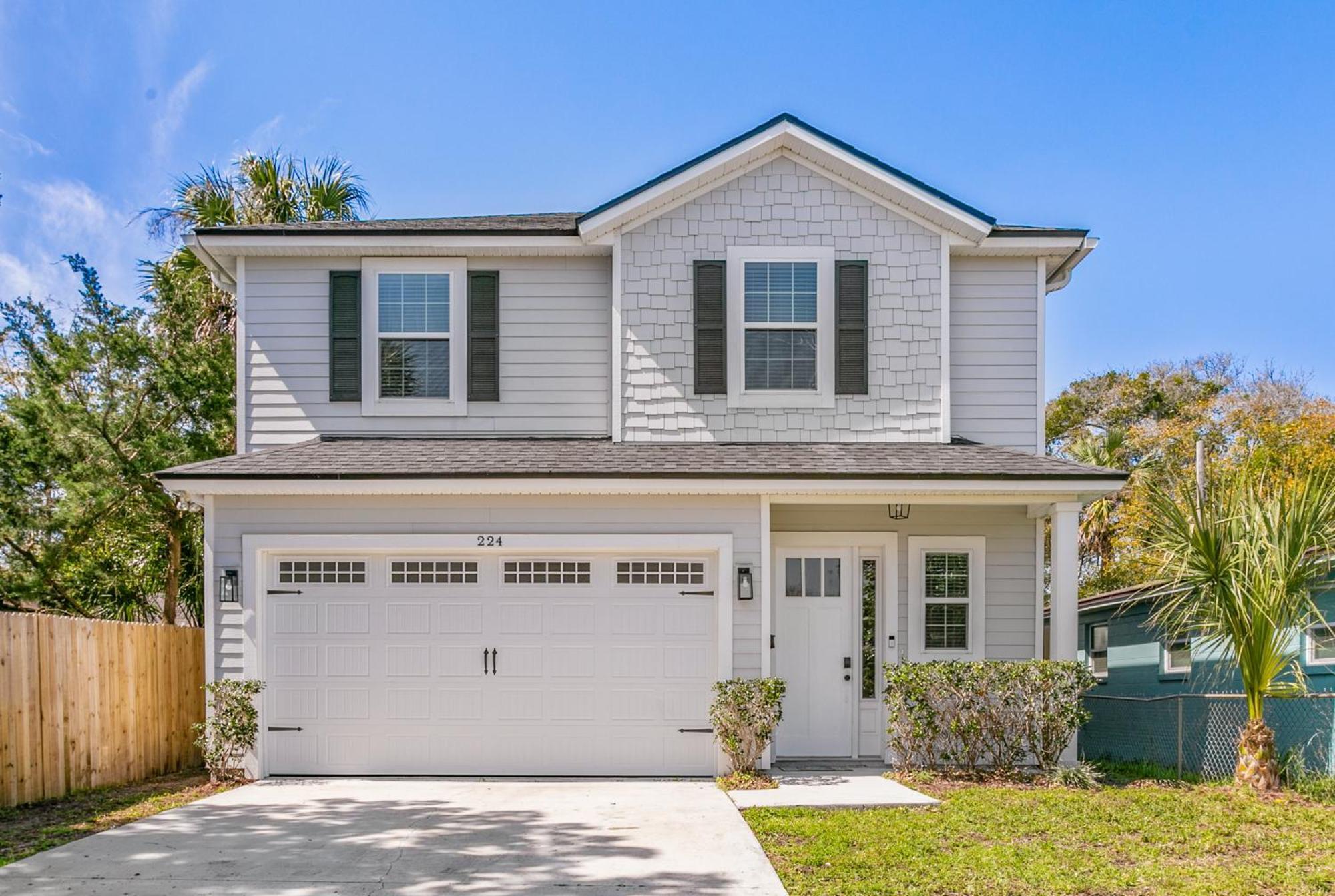Villa 3 Minutes To Beach, 9 Minutes To Mayo Clinic, King Bed, Sleeps 8 Jacksonville Beach Exterior foto