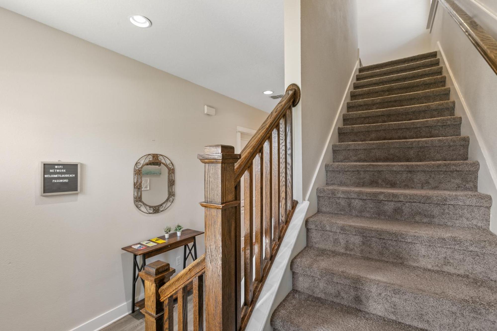 Villa 3 Minutes To Beach, 9 Minutes To Mayo Clinic, King Bed, Sleeps 8 Jacksonville Beach Exterior foto