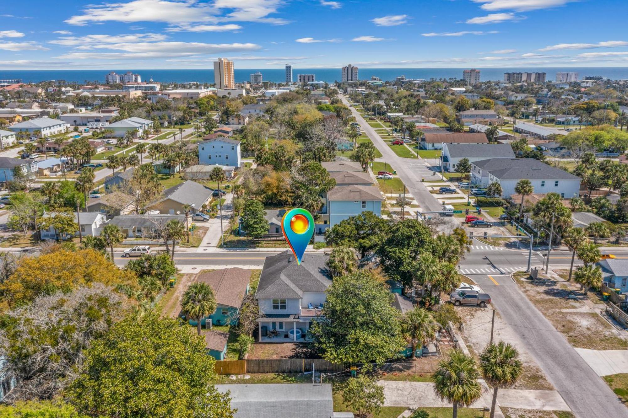 Villa 3 Minutes To Beach, 9 Minutes To Mayo Clinic, King Bed, Sleeps 8 Jacksonville Beach Exterior foto