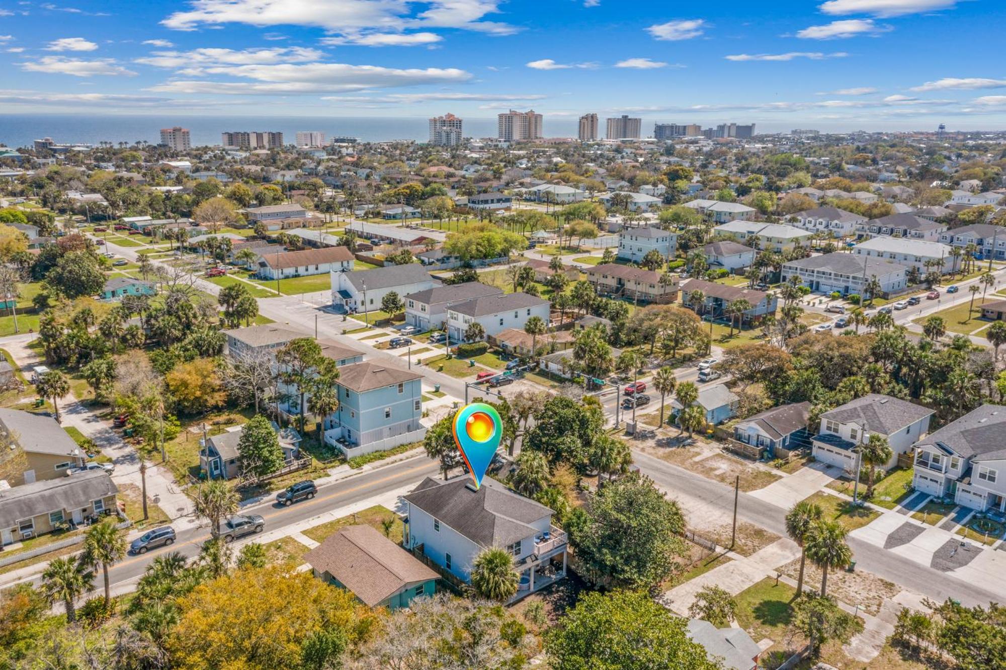 Villa 3 Minutes To Beach, 9 Minutes To Mayo Clinic, King Bed, Sleeps 8 Jacksonville Beach Exterior foto